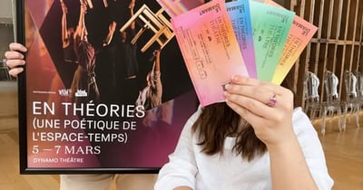 Concours Gagnez quatre billets pour le spectacle En Théories (une poétique de l’espace-temps) de DynamO Théâtre!