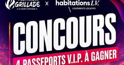 Concours Gagnez quatre passeports V.I.P. pour le Festival de la Grillade de Saint-Zotique!