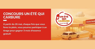 Concours Gagnez trois mois d'essence!