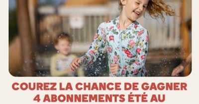 Concours Gagnez un abonnement familial d'été pour le Zoo de Granby!