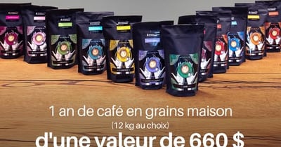 Concours Gagnez un an de café en grains!