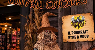 Concours Gagnez un animatronique Scary Sitting Scarecrow!