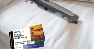 Concours Gagnez un aspirateur Handvac Airstream et une paire de billets pour le salon national de l'habitation!