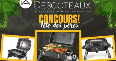Concours Gagnez un barbecue portatif avec 2 bonbonnes de propane!