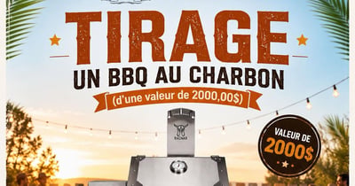 Concours Gagnez un BBQ au charbon!