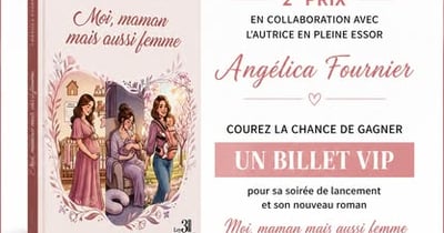 Concours Gagnez un billet VIP pour le lancement du roman roman Moi, maman mais aussi femme ainsi qu'un panier cadeau!
