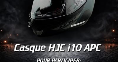 Concours Gagnez un casque HJC i10 APC!