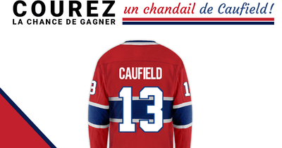Concours Gagnez un chandail de Cole Caufield, numéro 13 ou de Suzuki numéro 14!