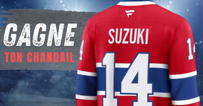 Concours Gagnez un chandail de Nick Susuki!