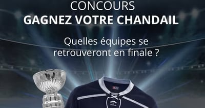 Concours Gagnez un chandail officiel de la NHL!