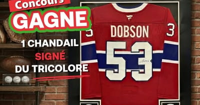 Concours Gagnez un chandail signé du Tricolore!