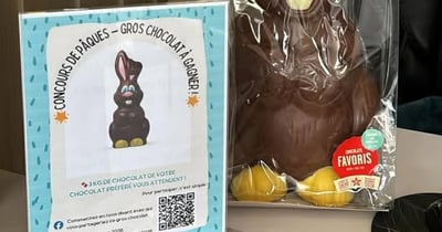 Concours Gagnez un chocolat de 3 Kg!