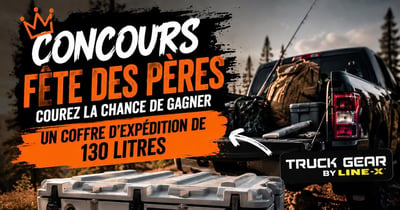 Concours Gagnez un coffre d’expédition Truck Gear by LINE-X de 130 litres!