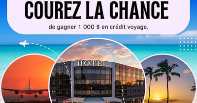 Concours Gagnez un  crédit-voyage de 1000 $ chez Voyages Vasco!