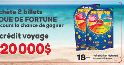Concours Gagnez un crédit-voyage de 20 000$!