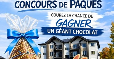 Concours Gagnez un énorme chocolat de pâques!