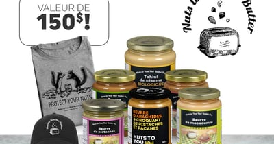Concours Gagnez un ensemble-cadeau grâce à Nuts to You!