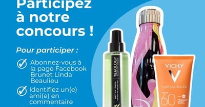 Concours Gagnez un ensemble cadeau offert par Brunet Linda Beaulieu !