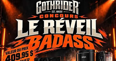 Concours Gagnez un ensemble café GothRider!