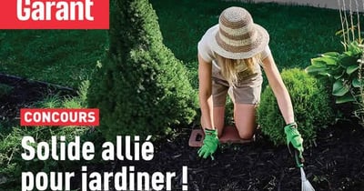 Concours Gagnez un ensemble complet d’outils de jardinage Garant d’une valeur de 300$! Concours Gagnez un ensemble complet d’outils de jardinage Garant d’une valeur de 300$!