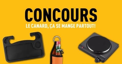 Concours Gagnez un ensemble d’accessoires plutôt insolites pour déguster votre canard préféré où bon vous semble!