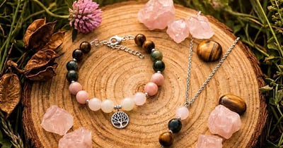 Concours Gagnez un ensemble de bijoux en pierres semi-précieuses véritables!