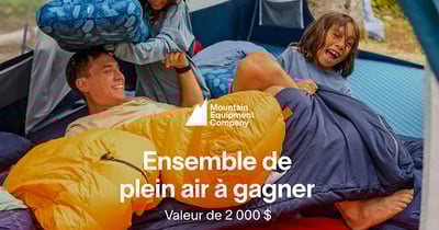 Concours Gagnez un ensemble de Camping pour la famille!