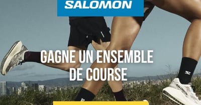 Concours Gagnez un ensemble de course d'une valeur de 350$!