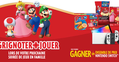 Concours Gagnez un ensemble de prix Nintendo Switch!