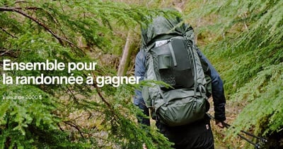 Concours Gagnez un ensemble de produits pour la randonnée!