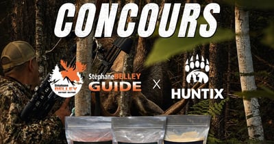 Concours Gagnez un ensemble de produits spécialement sélectionnés pour la chasse à l’orignal!