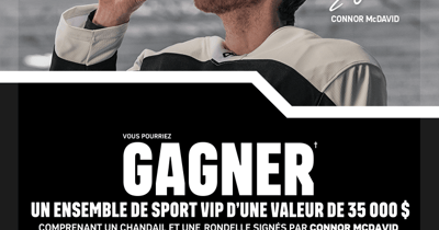 Concours Gagnez un ensemble de sport VIP d'une valeur 35 000$!