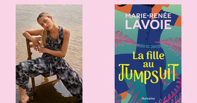 Concours Gagnez Un exemplaire du roman La fille au jumpsuit par Marie-Renée Lavoie et unne salopette semi sur-mesure CORALIE!
