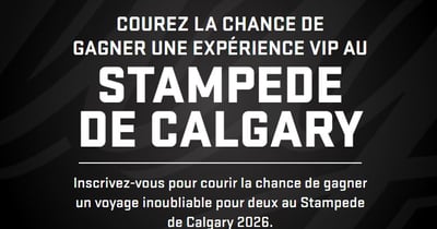 Concours Gagnez un forfait Expérience VIP Stampede pour deux personnes au Stampede de Calgary!