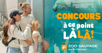 Concours Gagnez un forfait familial pour 4 personnes au Zoo sauvage de Saint-Félicien!