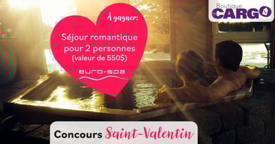 Concours Gagnez un forfait romantique pour deux d'une valeur de 550$!