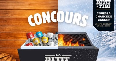 Concours Gagnez un foyer qui se transforme en bac à glace!