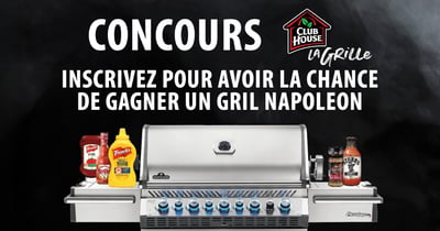 Concours Club House Gagnez un barbecue Prestige Napoléon!
