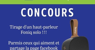 Concours Gagnez un Haut-Parleur Bluetooth!