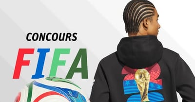 Concours Gagnez Un hoodie officiel FIFA et un ballon officiel FIFA!