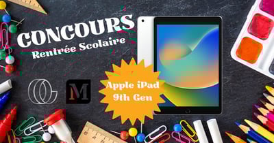 Concours Gagnez un iPad 9e génération, d'une valeur de 300$ !