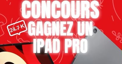Concours Gagnez un IPAD pro 13!