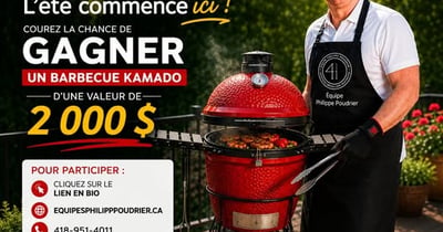 Concours Gagnez un Kamado!