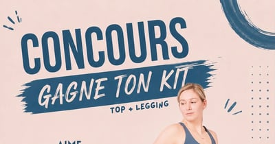 Concours Gagnez un kit top et legging!