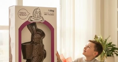 Concours Gagnez un lapin en chocolat de 1.6kg!