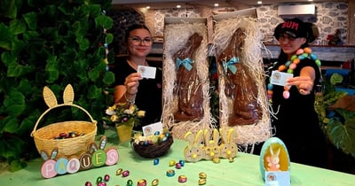 Concours Gagnez un lapin en chocolat et un certificat cadeau de 25$ Burger Bum!