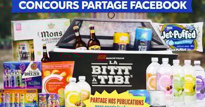Concours Gagnez un lot de produits offert par IGA Marché Poulin!