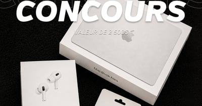 Concours Gagnez un MacBook Neo, des Airpods pro, une carte-cadeau de 500$ chez lululemon et un abonnement annuel Premium au ProGym!