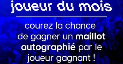 Concours Gagnez un maillot autographié!
