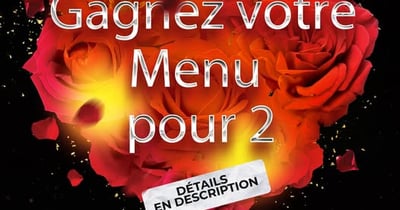 Concours Gagnez un menu de la St-Valentin pour deux LP Traiteur!